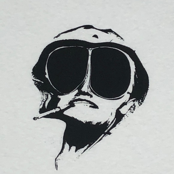 Fear and loathing in Las Vegas T-shirt in white - Picture 2 of 2